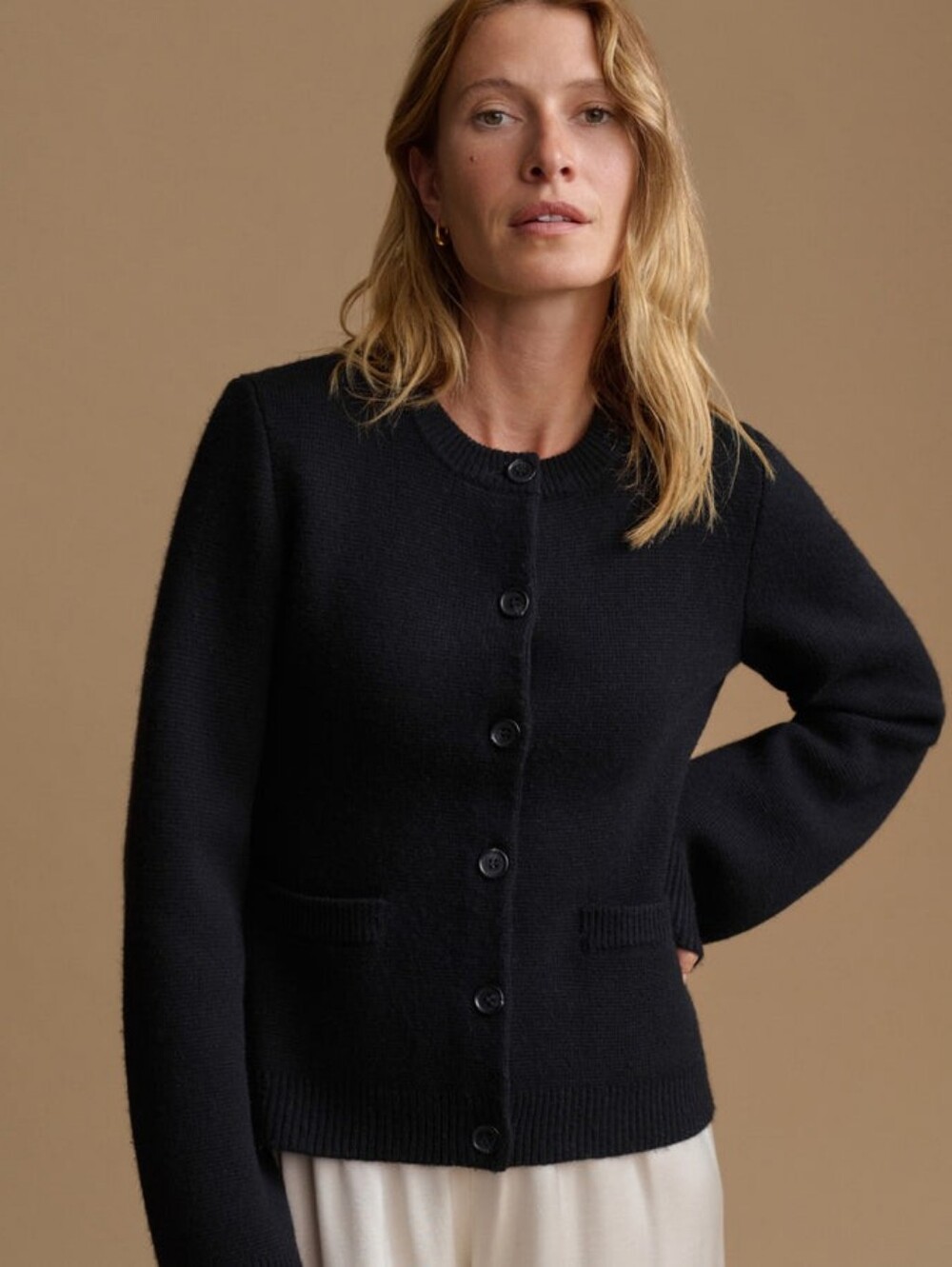 NWT Jenni Kayne Cooper Cardigan Sweater Black Medium/Small HP!🥳